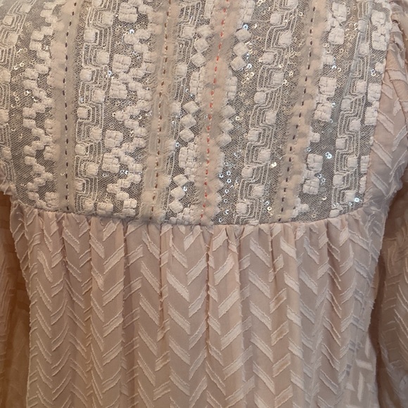 Anthropologie One September Anwen Tassel Peasant Dress - Picture 4 of 5